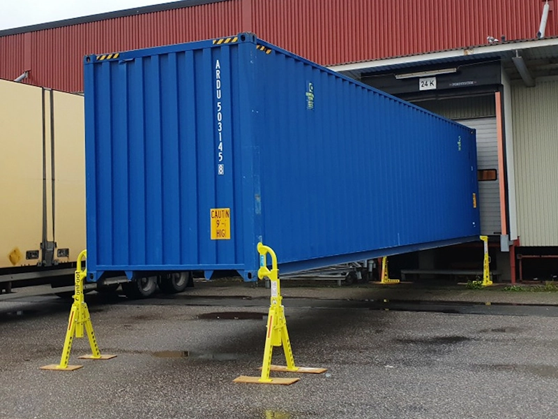 Jeu de 4 béquilles pour containers maritimes – Image 7