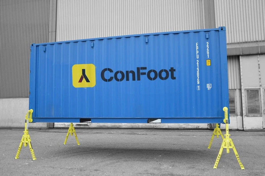 Jeu de 4 béquilles pour containers maritimes – Image 6