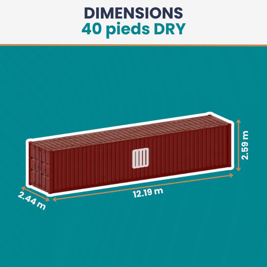 Conteneur 40 Pieds DRY - Occasion – Image 3