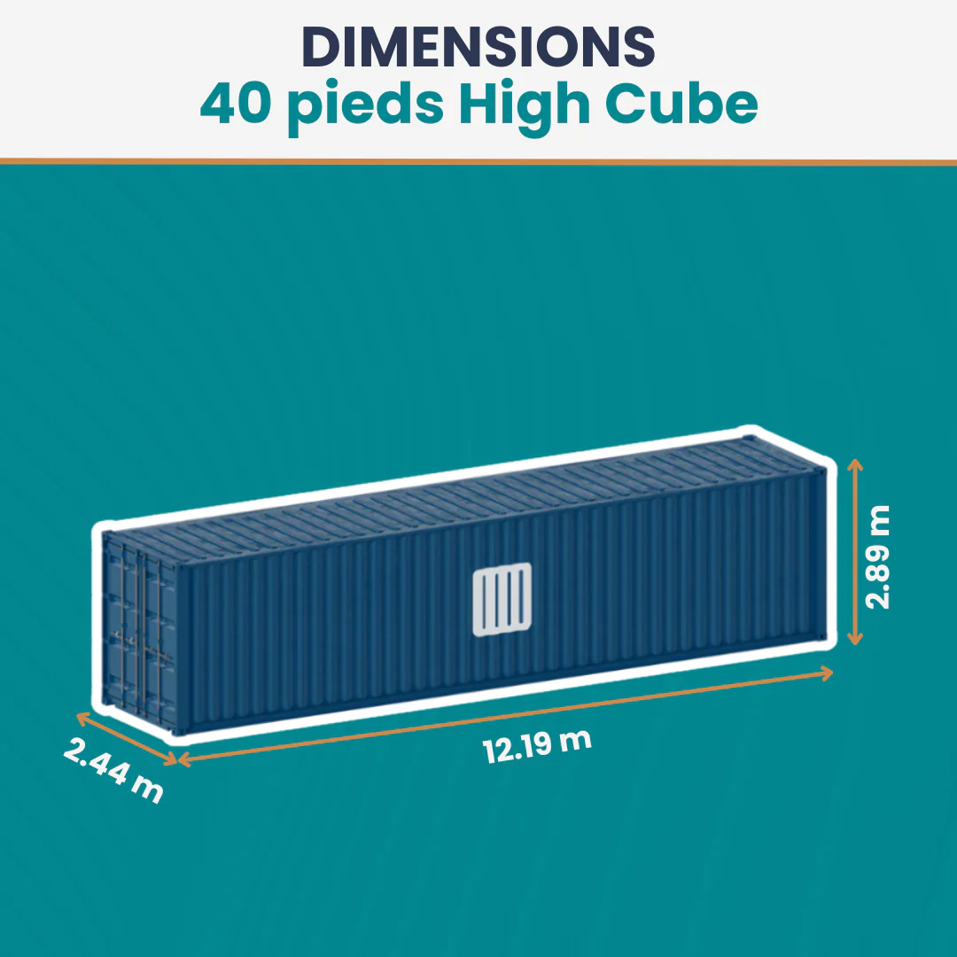Conteneur 40 Pieds High-Cube Neuf – Image 3