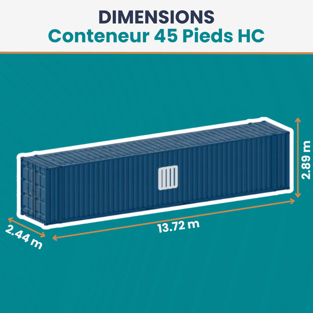 Conteneur 45 Pieds HC Neuf – Image 3